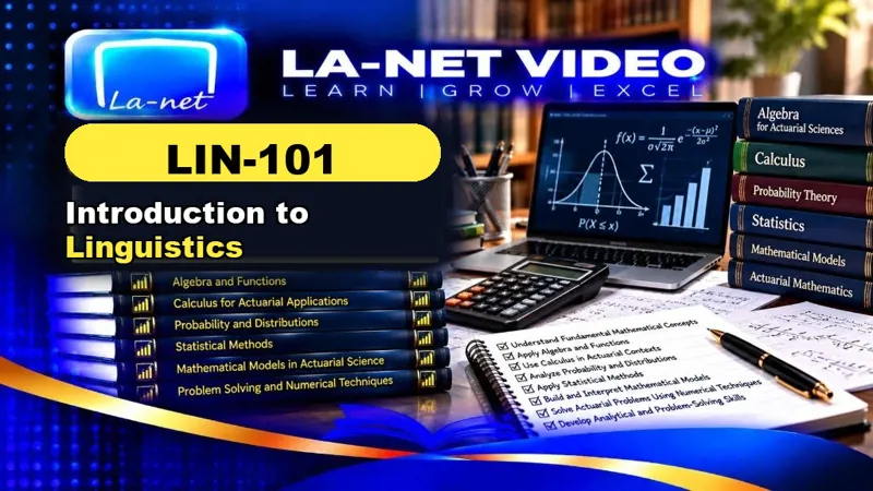 LIN 101 Introduction to Linguistics
