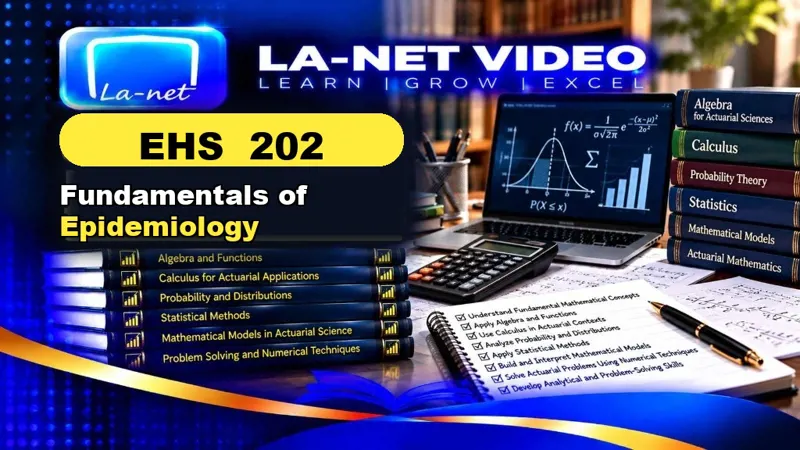EHS  202 Fundamentals of Epidemiology