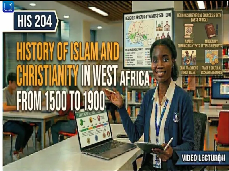 HIS-204 History of Islam and Christianity in West Africa from 1500 to 1900