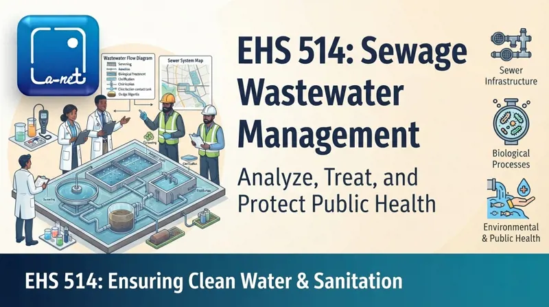 EHS 514 Sewage wastewater Management