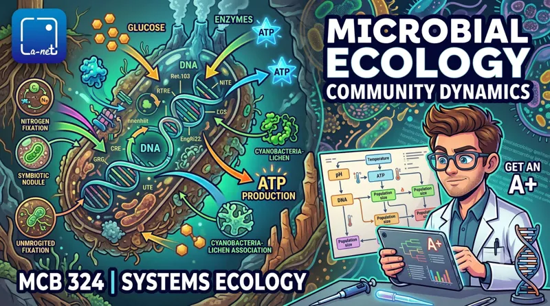MCB 324 Microbial Ecology