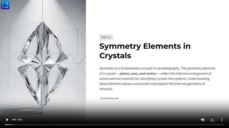 GEY 202 Crystallography and systematic mineralogy