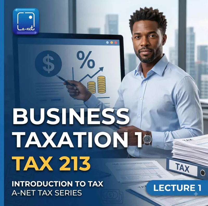 TAX 213 Business Taxation I