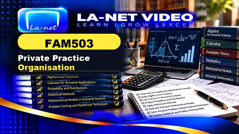 FAM503 Private Practice Organisation