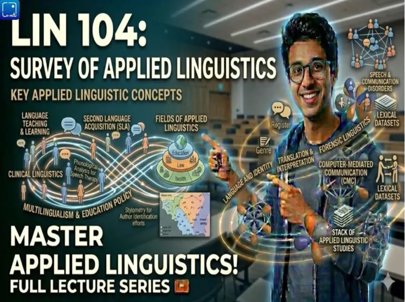 LIN 104 Survey of Applied Linguistics