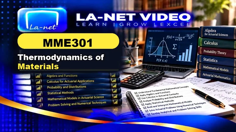 MME301 Thermodynamics of Materials