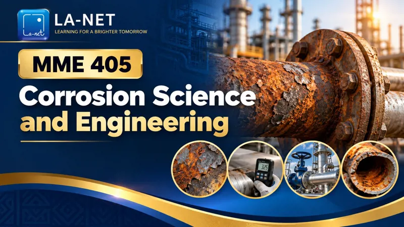 MME405 Corrosion Science and Engineering
