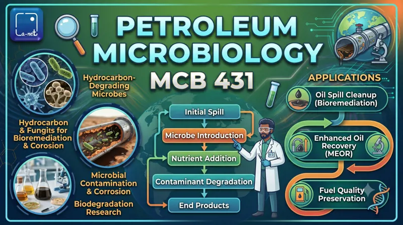 MCB 431 Petroleum Microbiology