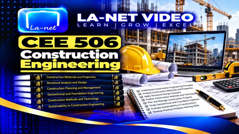 CEE 506 Construction Engineering