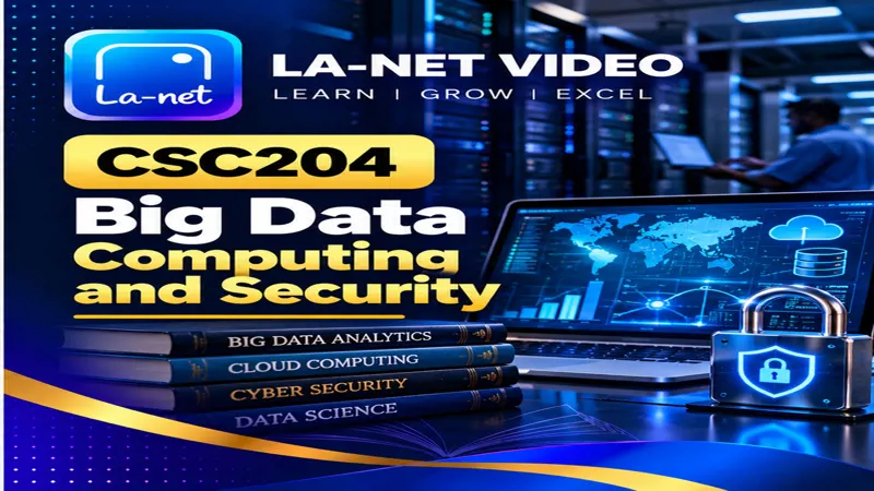 KWASU CSC 204 BIG DATA COMPUTING AND SECURITY