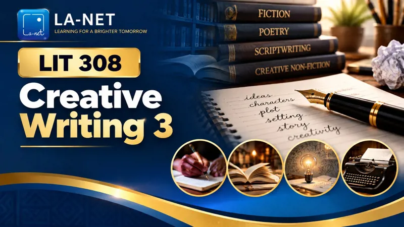 LIT 308 Creative writing 3