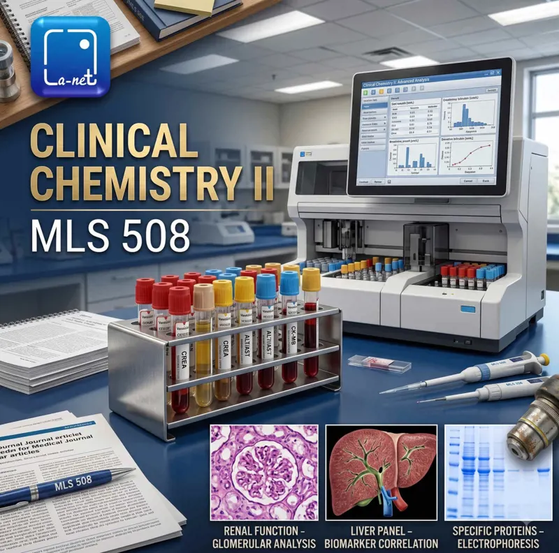 MLS 508 Clinical Chemistry II