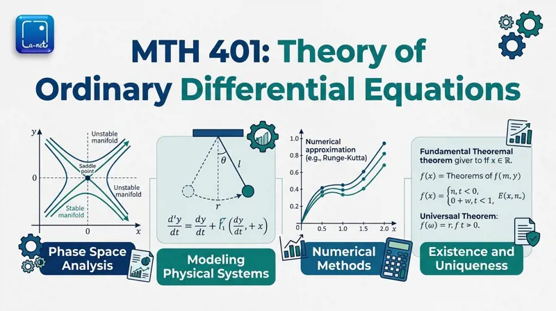 MTH 401 Theory of Ordinary Differential Equations