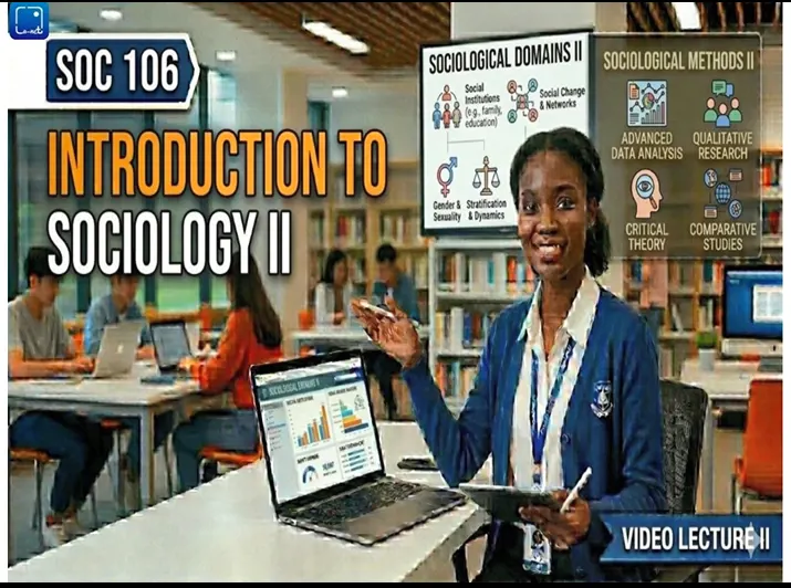 SOC 106 Introduction to Sociology II.