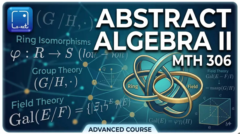 MTH 306 Abstract Algebra II