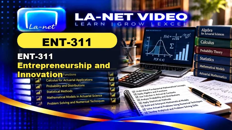 ENT 311 ENT-311 Entrepreneurship and Innovation