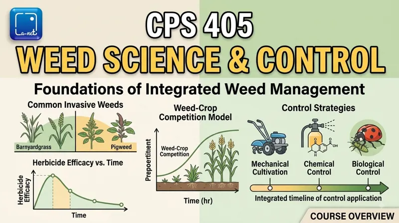 CPS405 Weed Science and Control