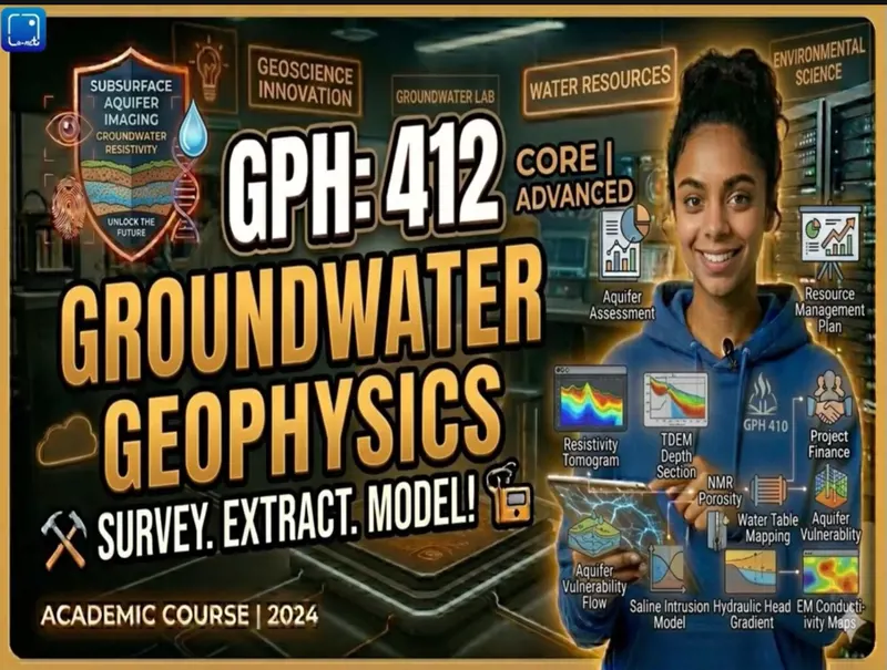GPH 412 Groundwater Geophysics