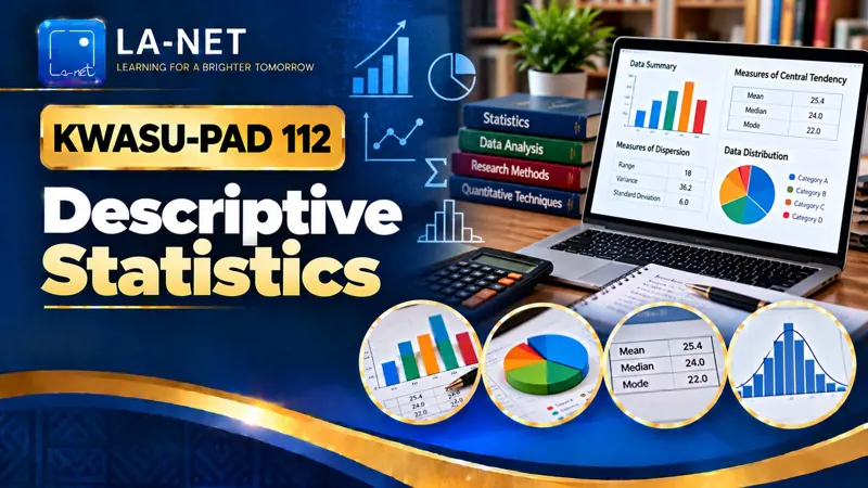 KWASU-PAD 112 Descriptive Statistics