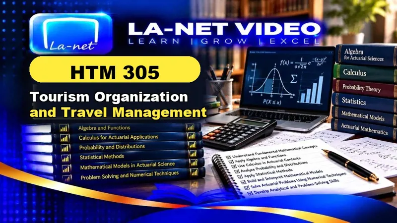 HTM 305 Tourism Organization and Travel Management