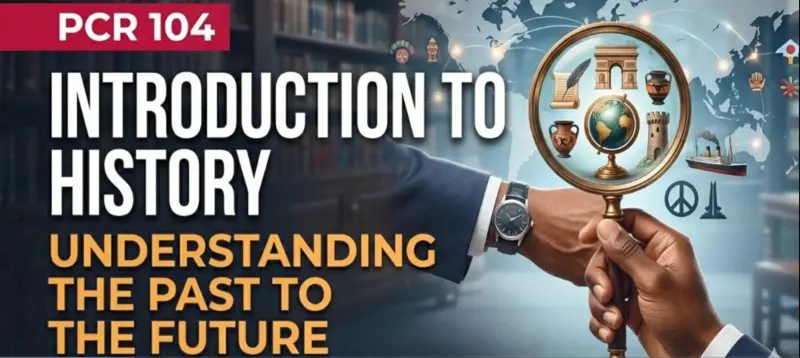 PCR 104 Introduction to history