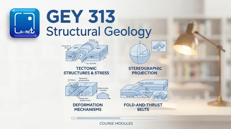 GEY 313 GEY-313 Structural Geology