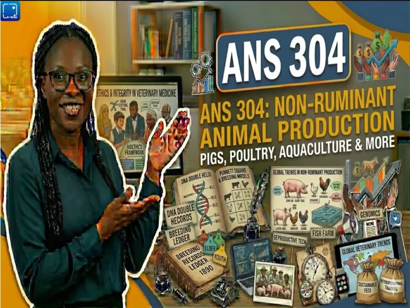 ANS 304 Non-Ruminants Animal Production.
