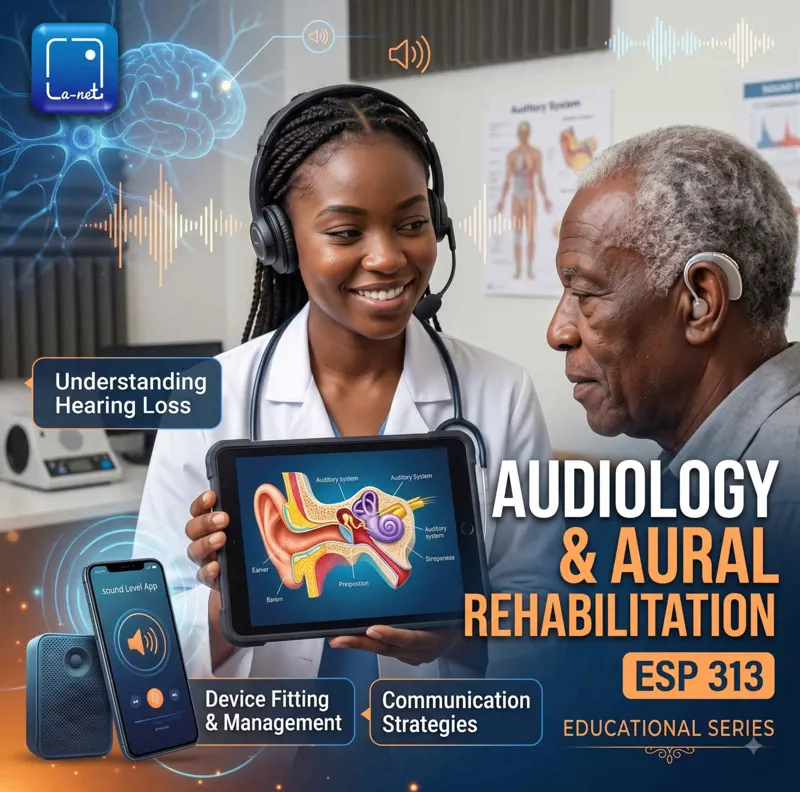 ESP 313 Audiology and Aural Rehabilitation