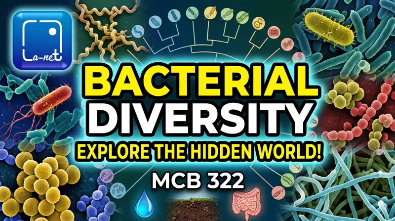 MCB 322 Bacterial diversity