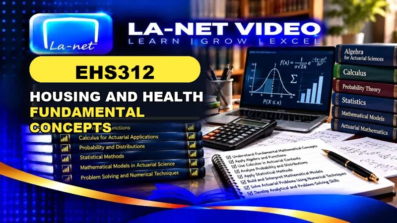 EHS312 HOUSING AND HEALTH FUNDAMENTAL CONCEPTS