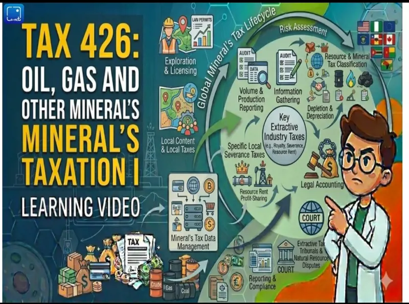 TAX 426 Oil, Gas and other Minerals Taxation I