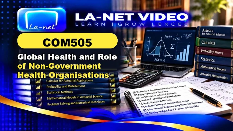 COM505 Global Health and Role of Non-Government Health Organisations