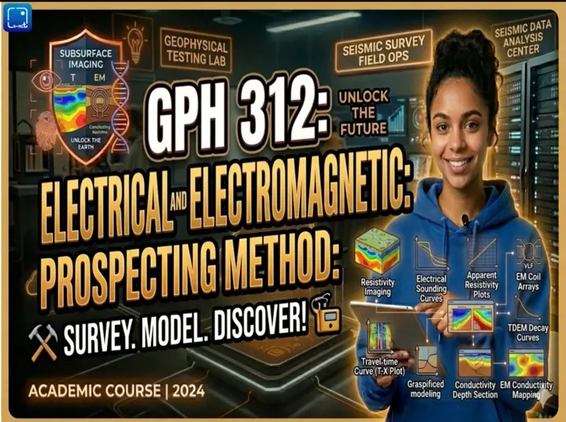 GPH 312 ELECTRICAL AND ELECTROMAGNETIC PROSPECTING METHODS