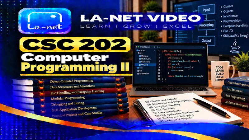 COS 202 Computer Programming II