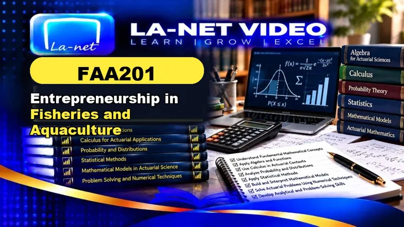 FAA 201 Entrepreneurship in Fisheries and Aquaculture