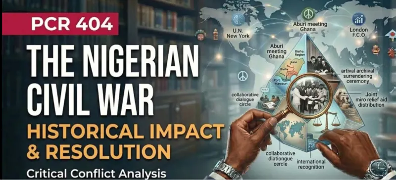 PCR 404 The Nigerian civil war