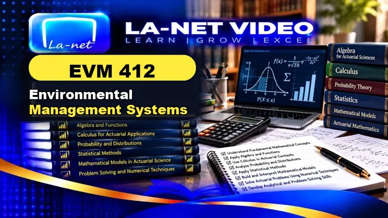 EVM 412 Environmental Management Systems