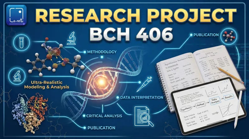 BCH 406 Laboratory procedures and safety