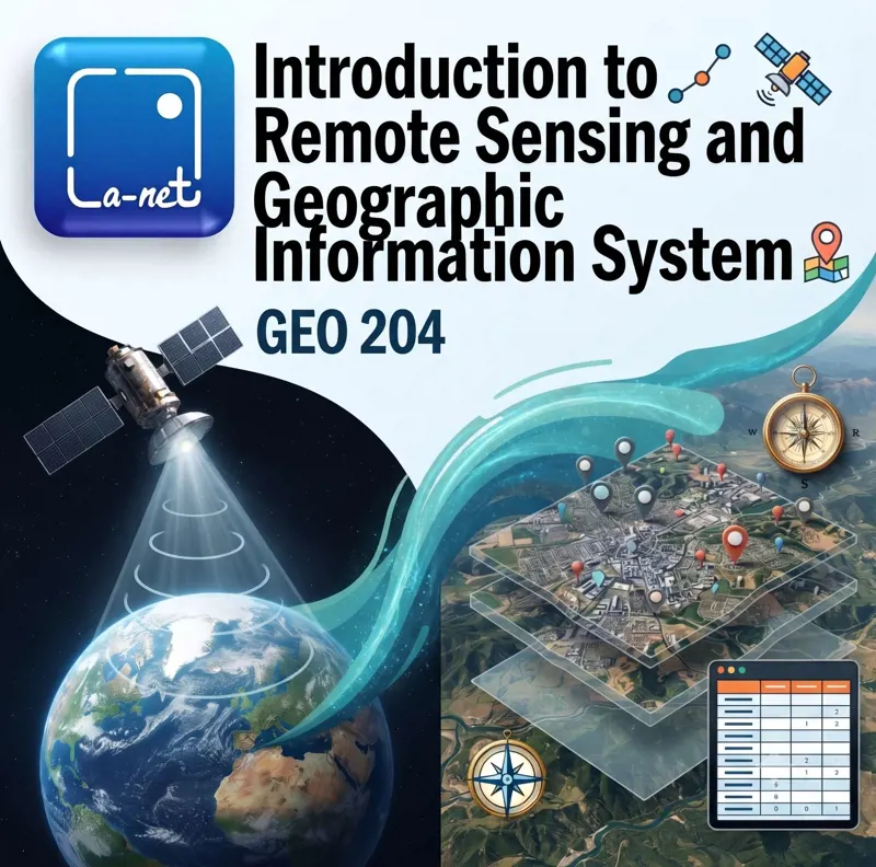 GEO 204 INTRODUCTION TO REMOTE SENSING AND GIS