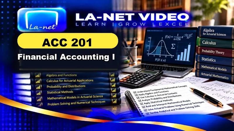 ACC 201 Financial Accounting I