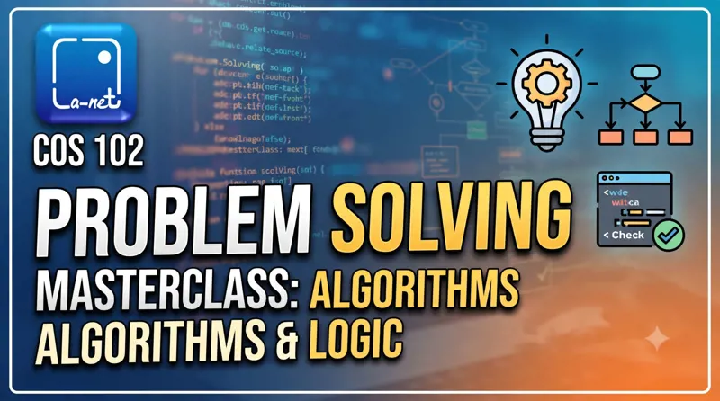 COS 102 Problem Solving