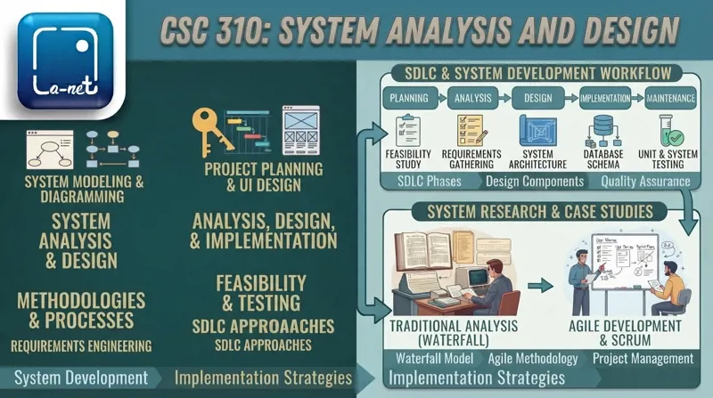 CSC310 SYSTEM ANALYSIS AND DESIGN