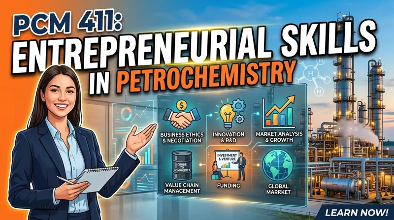 PCM 411 Entrepreneurial Skills in Petrochemistry