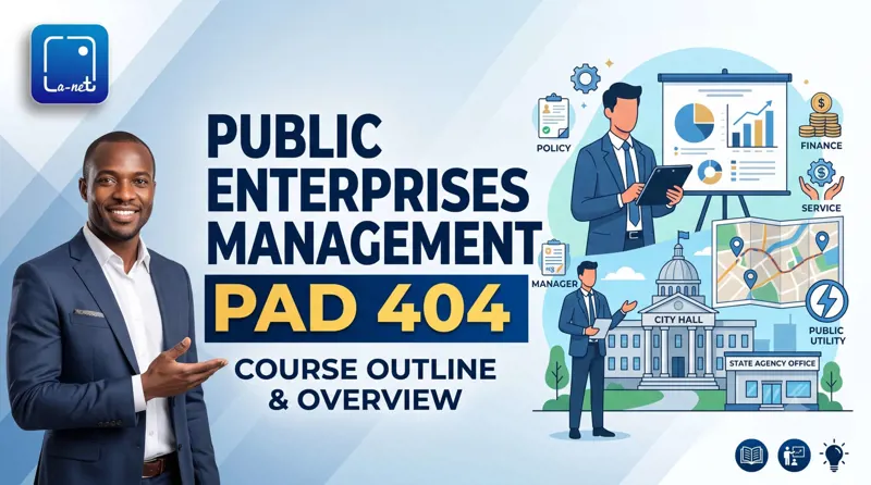 PAD 404 Public enterprises management