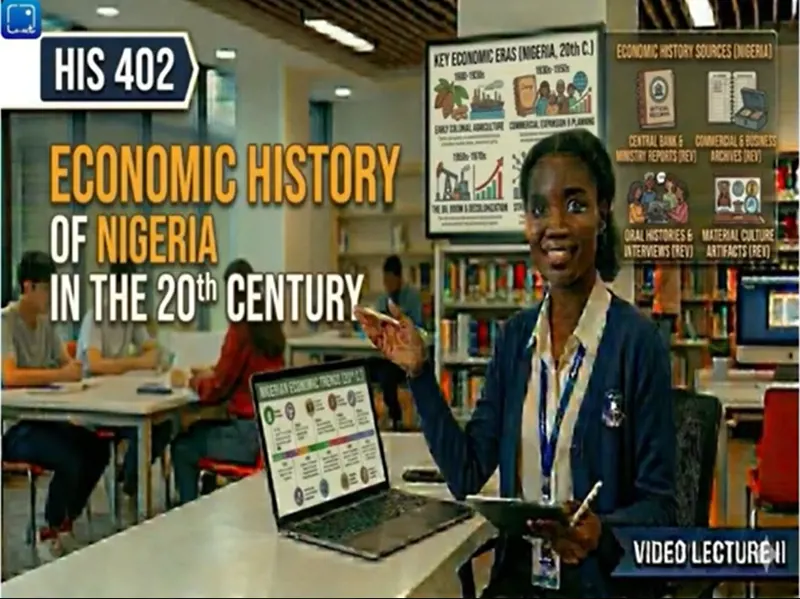 HIS 402 Economic History of Nigeria in the 20th Century
