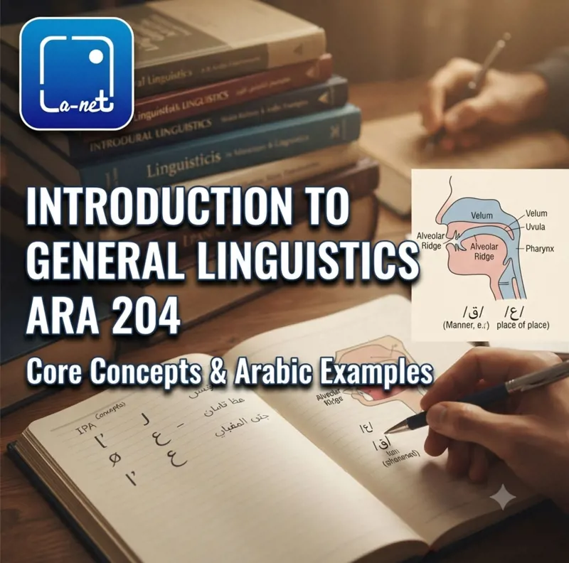 ARA204 Introduction to General Linguistics
