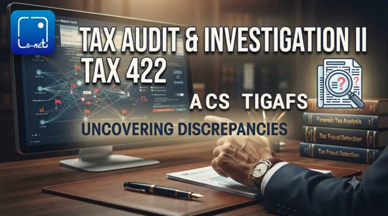 TAX 422 Tax audit and investigation 2