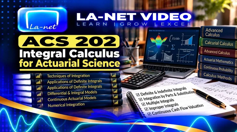 ACS 202 Integral Calculus for Actuarial Science