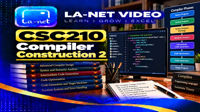 CSC210 COMPILER CONSTRUCTION 2
