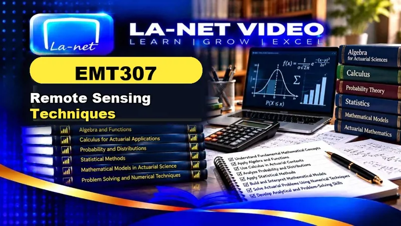 EMT307 Remote Sensing Techniques